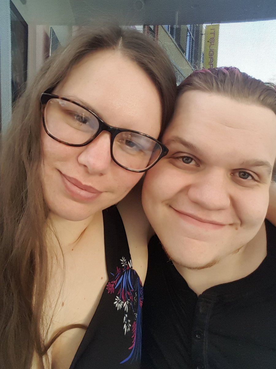 Nrrdgirl805's tweet photo. I guess I'm meant to post these somewhere. @Admiral_Plays Is the best thing to happen to me. And if he ever tries to leave I'll... Oh sorry... I don't know what came over me...
I love being a goof with you, Addy!
#blinktwiceforhelp https://t.co/wR3PkhDyBU