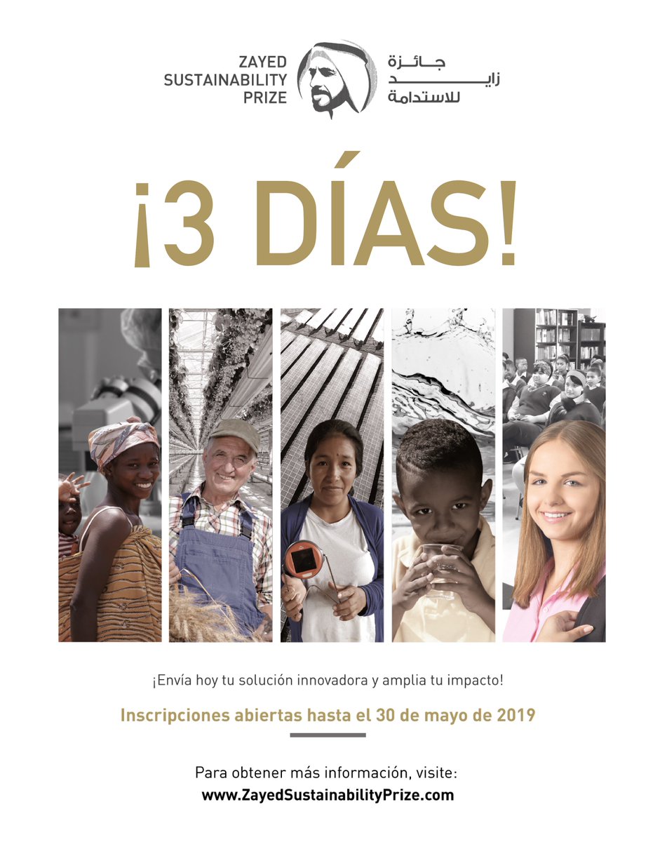 METcommunity's tweet photo. 🗣 ¡Ultimos dias!

Se agota el tiempo, si tienes una solución de #sostenibilidad existente con un impacto demostrable en #Salud, #Alimentos, #Energía o #Agua, no te quedes por fuera del @ZSP_EN 

Cierre de inscripciones próximo 30 de Mayo. 
Registrate en: https://t.co/zesCo4BHJk https://t.co/mtIIJj1Ugc