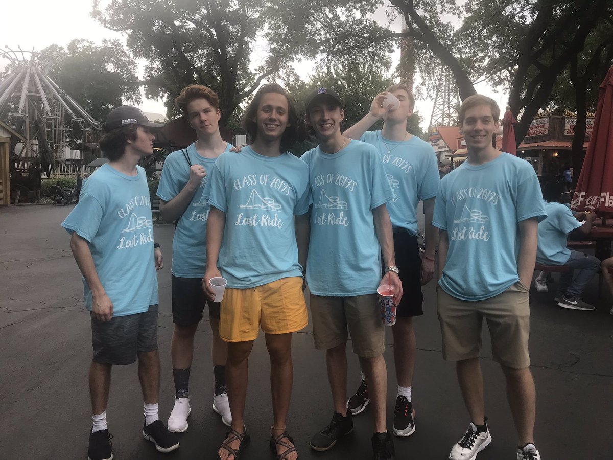 HHSCoyotes2019's tweet photo. Fun day at Six Flags!  Thanks to everyone who came and especially those who organized it and made it happen (Stacy Sivak) and to all our chaperones!  Forgot to get pictures most of the day, but snuck a few. https://t.co/Dx1dPtfbyn