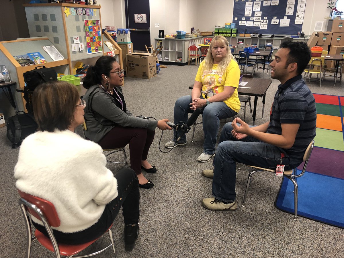 slcschools's tweet photo. Excited to be talking today to @KUER about the important role of paraprofessionals in our schools, as well as our Board’s recent vote to increase starting pay for instructional paras to $15/hour. #SLCSD #uted #TeamSLCSD #utpol https://t.co/DYEpdGvIOp
