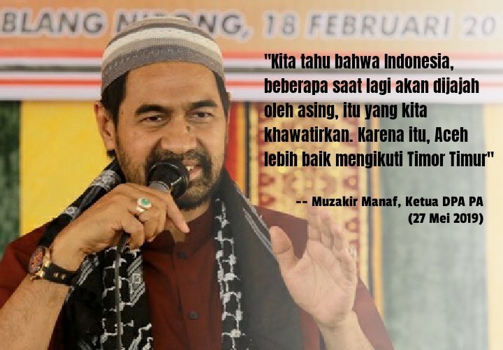 Dulu #referendum disuarakan karena Aceh benci NKRI. 
Sekarang karena tak ingin Indonesia hancur dan dijajah asing.
Bukti Aceh cinta NKRI.