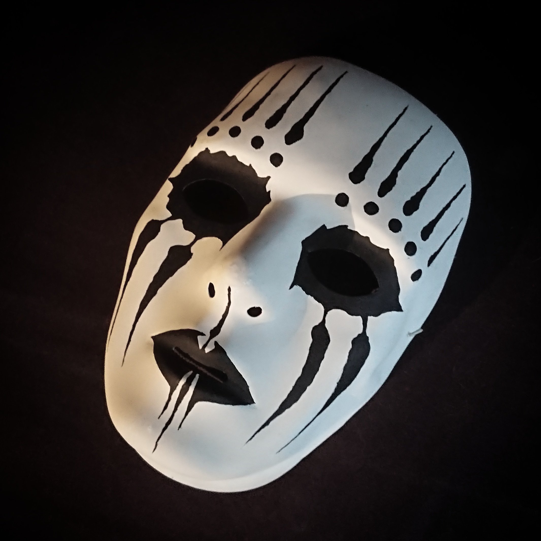 🎨 on Twitter: "Made Slipknot/Joey Jordison mask as a little commission for a drummer in a Slipknot coverband. I will never get the fact he's not in the