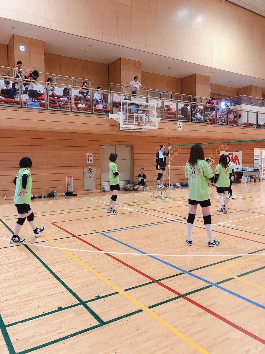 2019年5月26日(日)
秋田県ソフトバレーレディース・メンズフェスティバル
in秋田市北部市民サービスセンター
メンズ2チーム、レディース2チーム参戦
楽しすぎました