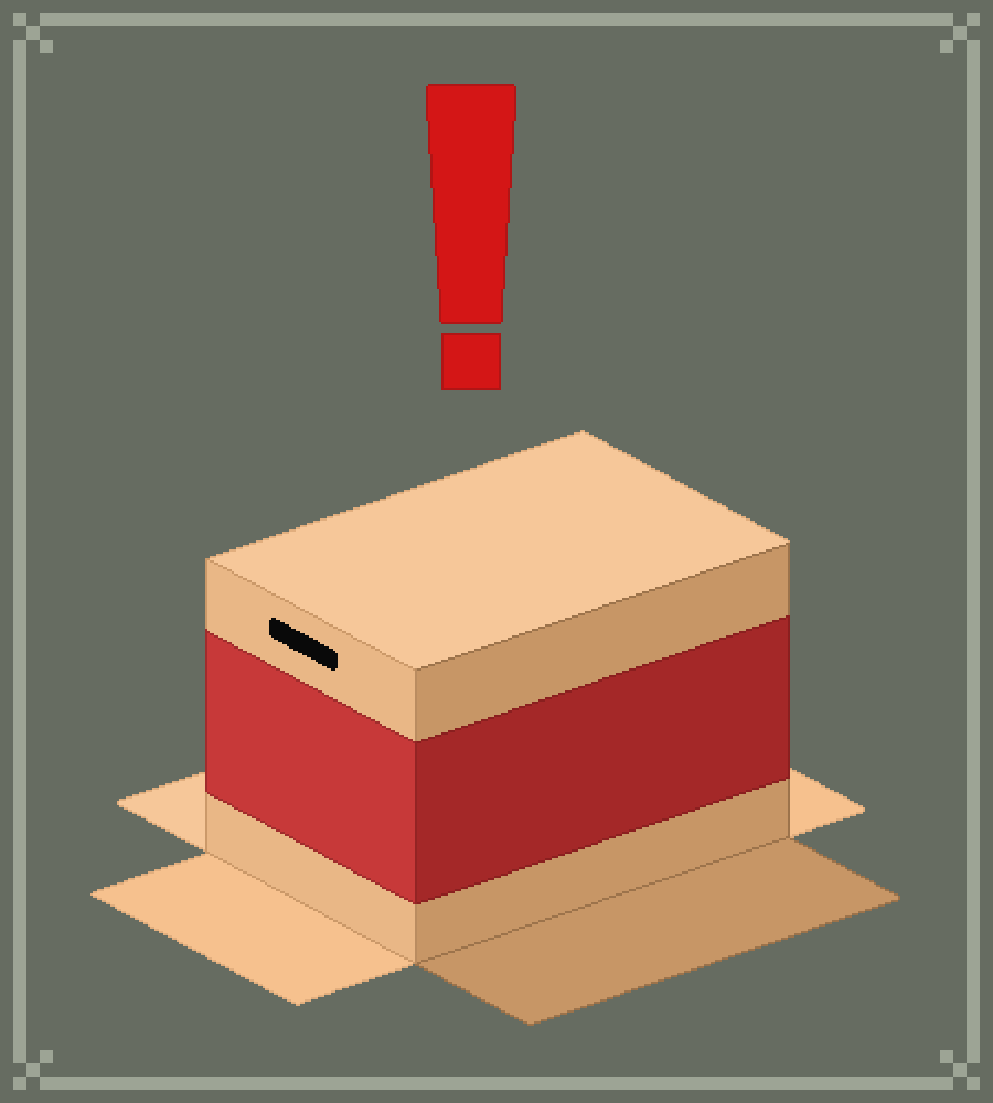 PixelFeren's tweet photo. The ultimate cardboard #hideout! Completely Snake-free! Order now, @Pixel_Dailies!

Day 10

#pixel_dailies #pixelart #aseprite https://t.co/cc0bkrlhDw