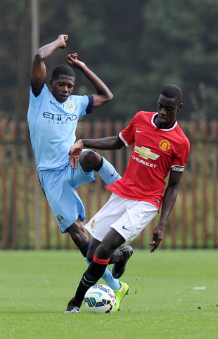 Four years later, when he was 16, he was captaining United's U-18s.