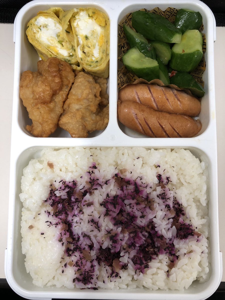 毎日同じような弁当