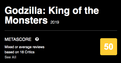 Well now I’m even MORE excited to see it. After all, there are what…only 4 *actually* good Godzilla movies?