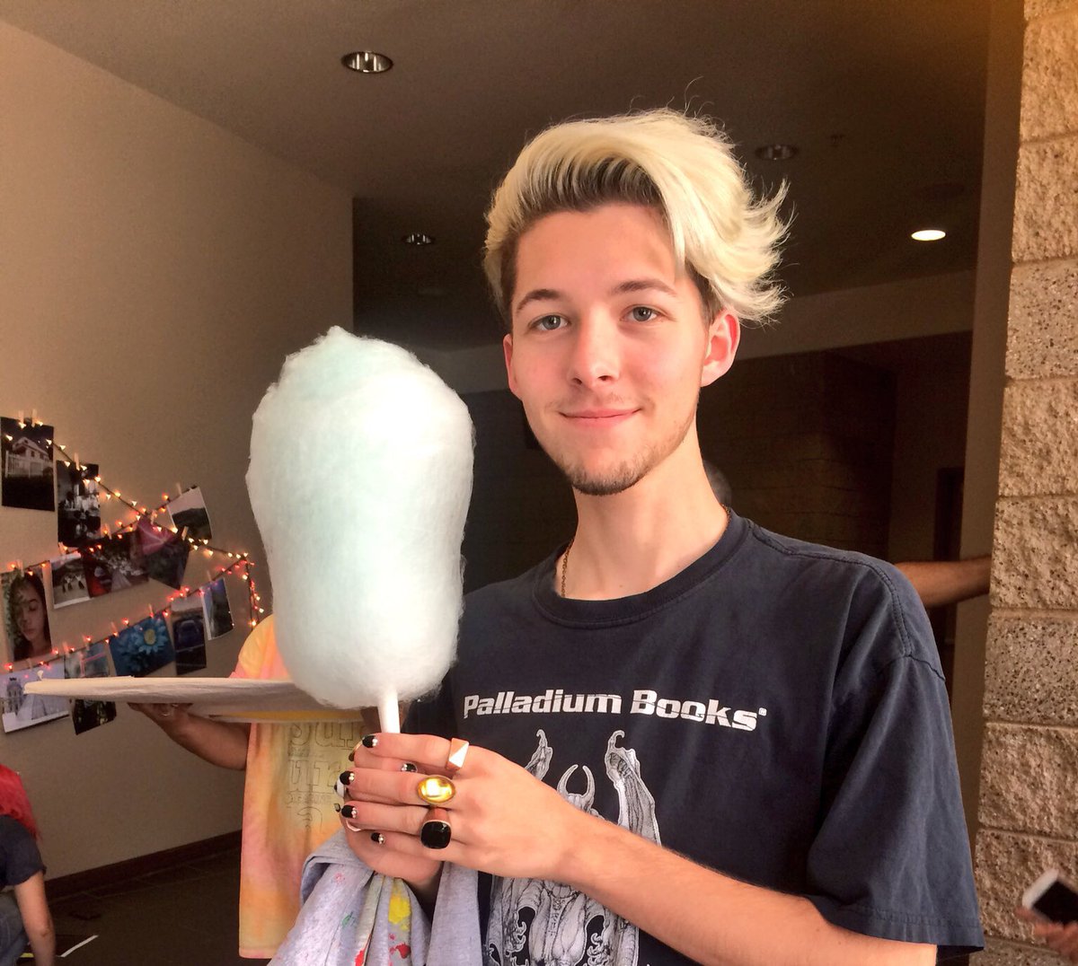 Want cotton candy? Launch party starting now in the WR amphitheater!