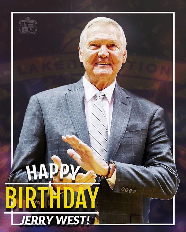 Happy Birthday, Jerry West! 