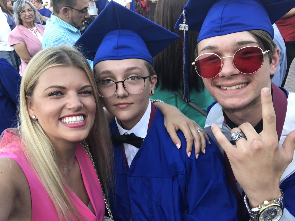 MY BABIES ARE ABOUT TO GRADUATE!!! 💙🎓💙🎓 #ArmwoodHawks
