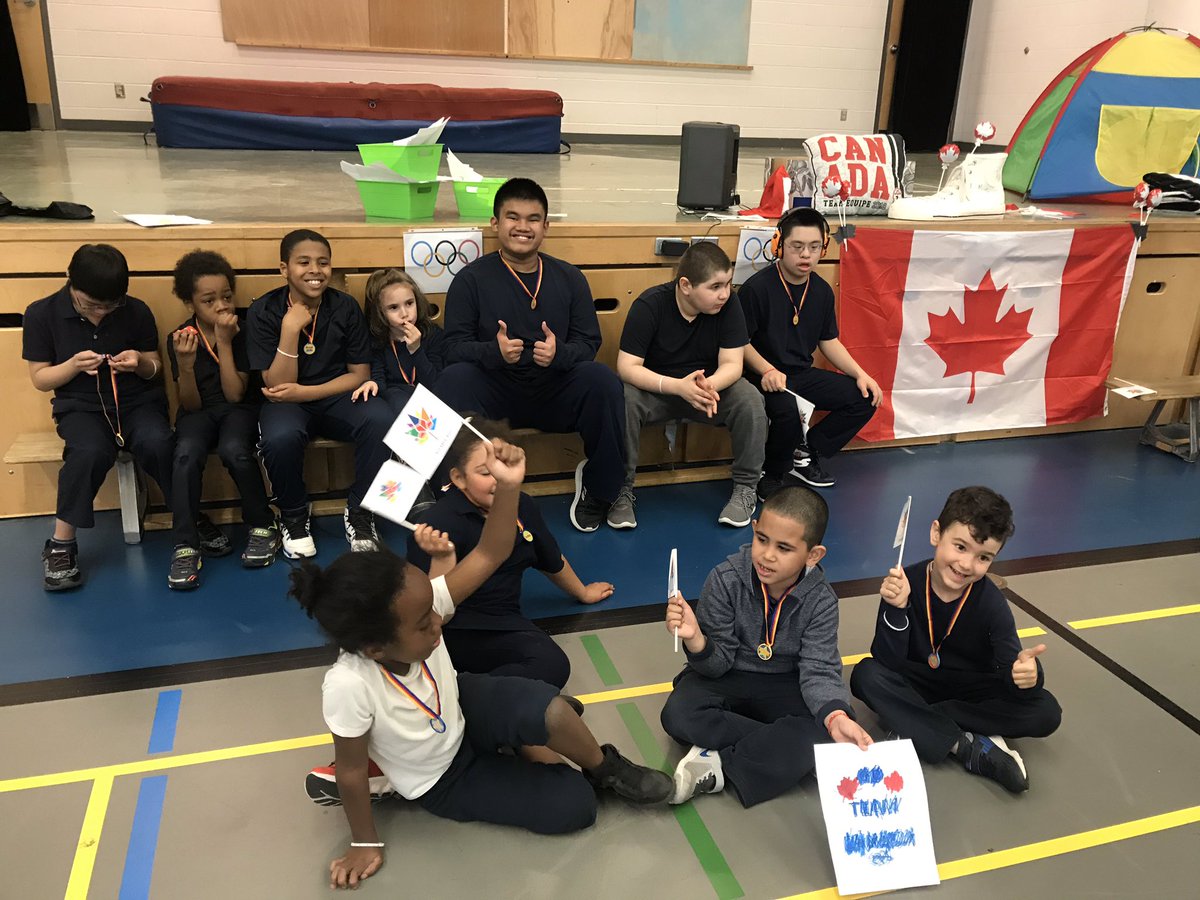 REELfunfitness's tweet photo. Great time had by all today at our Special Olympics.  Thanks to St. Dunstans for joining us! #weallplaytogether #weallbelong https://t.co/m63KBzkMiq