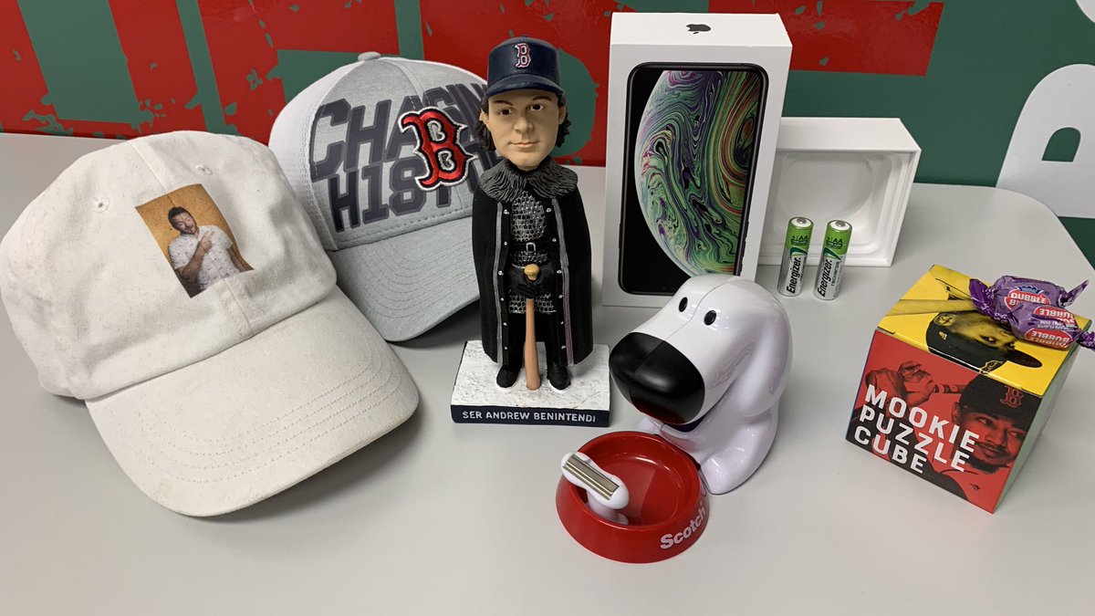 As always, the twitter intern is using the rain delay to clean.

RT now for a chance to win:
- GOT Benny bobble
- Mookie puzzle cube
- 2018 Postseason hat
- 2 used AA batteries
- Grape Dubble Bubble
- Dog tape dispenser
- Empty iPhone box
- Hat feat. jpeg of marketing intern