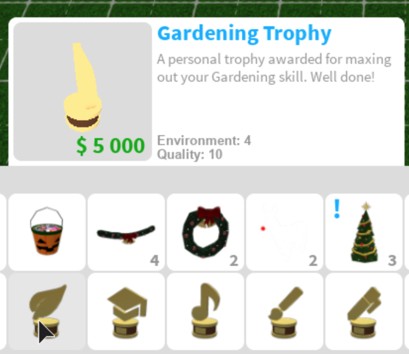 Roblox Welcome To Bloxburg Trophies Roblox Cheats And Hacks - roblox welcome to bloxburg trophies