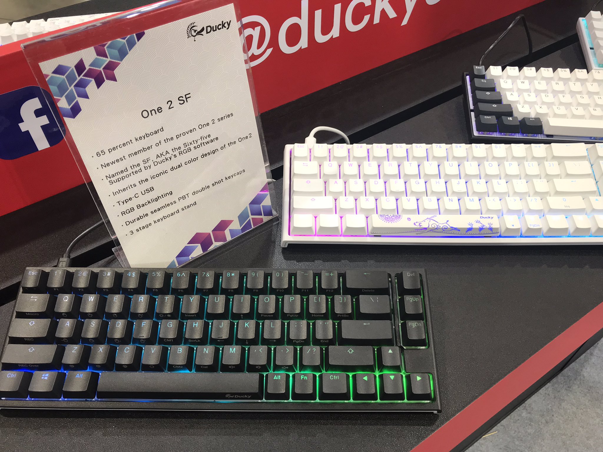 Ducky Keyboard Computex Day 2 Have You Seen Our New Keyboards Yet Duckychannel Duckykeyboard Duckysquad Computex19 Mechanicalkeyboard Newstuff Professional Keycaps Tfue Yotp Shine7 Duckyone2mini Mecha One2 Rgb