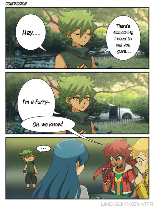 Confession ?

#uno #unocardgame #anime #animeart #parody #unoanime #comic 