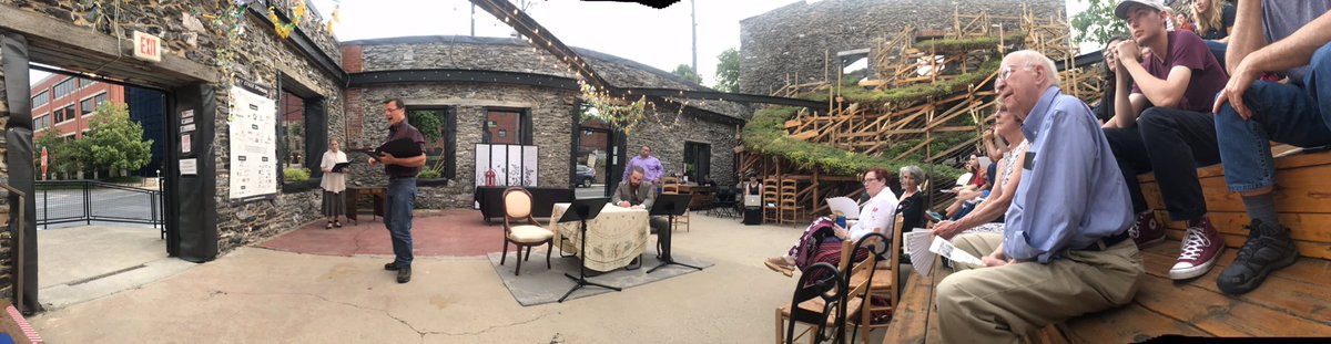 FredArtsCouncil's tweet photo. Evening performance at Sky Stage produced by Endangered Species Theater #fredericktheater #creativefrederick @SkyStageMD https://t.co/FnSB99lAS3