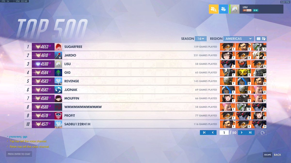 LisugauOW's tweet photo. rank 3 100% solo q this time 😎 https://t.co/ApSULWWMlr