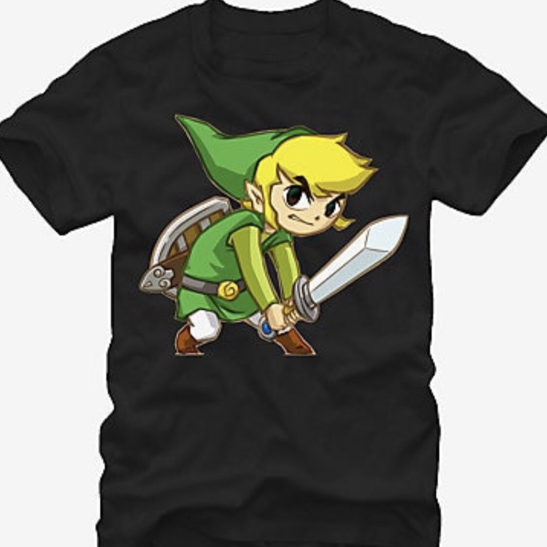 nintencollect's tweet photo. Today’s #DailyGameWear for the first #TueDSay of #ZeldaWeeks is this #Zelda #SpiritTracks tee from @HotTopic https://t.co/0k42sMJfnK
