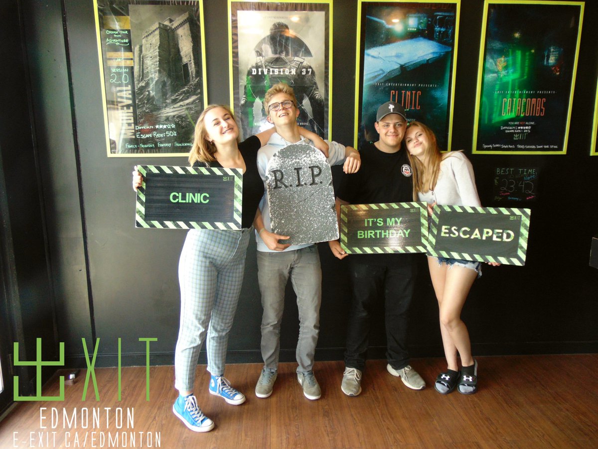 exit_edmonton's tweet image. EXIT Edmonton Escape on Whyte Presents this week's team photos! Thank you all for coming down and escaping with us this past week.
Click the link for the full gallery! bit.do/eTBLY
#yeg #exitedmonton #exploreedmonton #whyteave #oldstrathcona