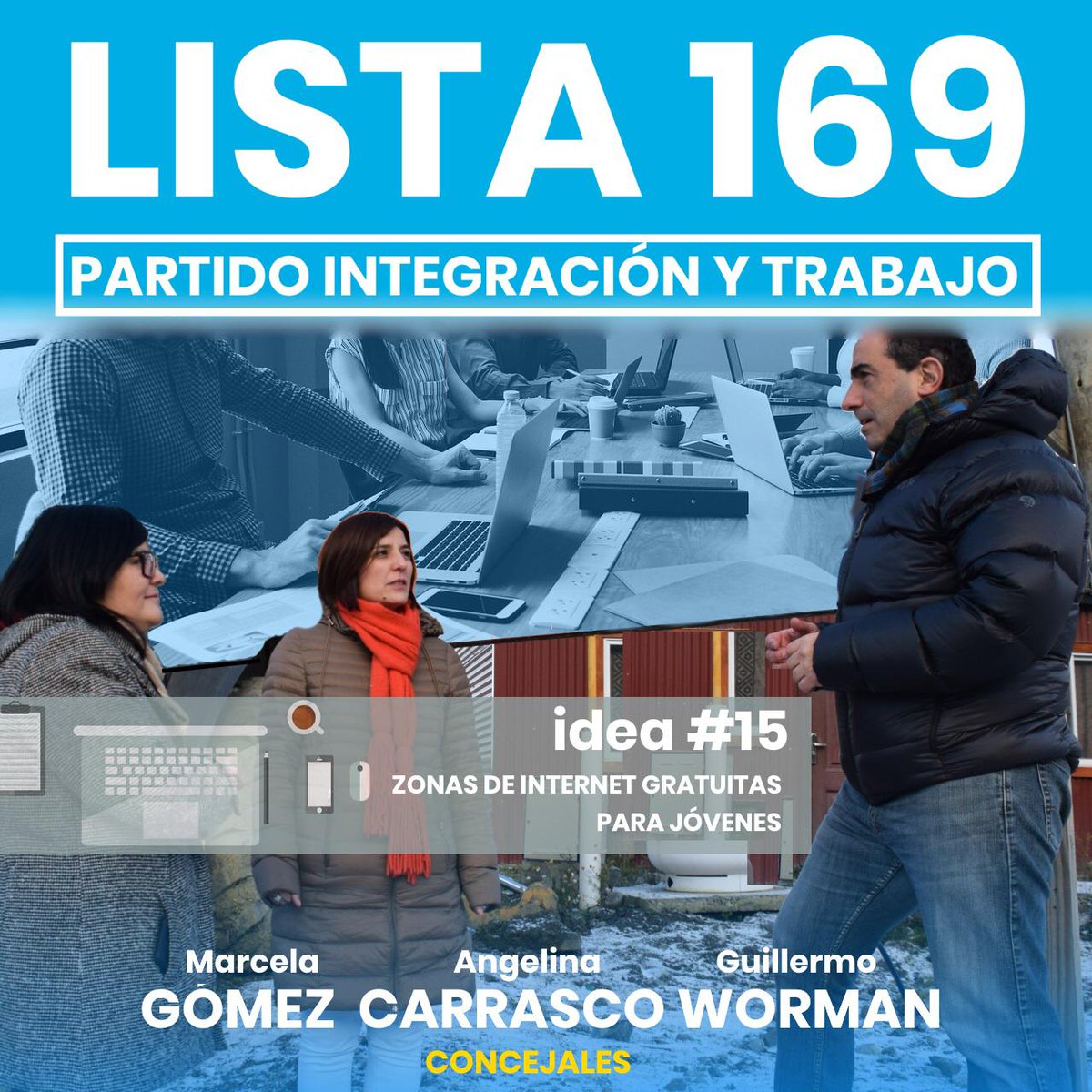 GomezMarcela80's tweet photo. #15IdeasParaUshuaia #Idea15 Zona de #InternetGratuita para jóvenes
#LISTA169 #PITTDF
#NoArrancamosAhora https://t.co/PjsdRJusku