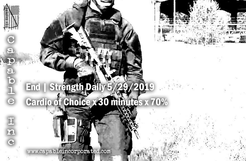 CapableInc's tweet photo. End Strength Daily

#capable #fitness #workouts #workout #workoutoftheday #wod #fitness #gym #lifting #endurance #run #runner #strength #strengthandconditioning #strengthtraining #bench #cardio #ar15 #shoot #shooting #sof #specialforces #military #training #hardwork #instadaily https://t.co/wRKTg40ZyS