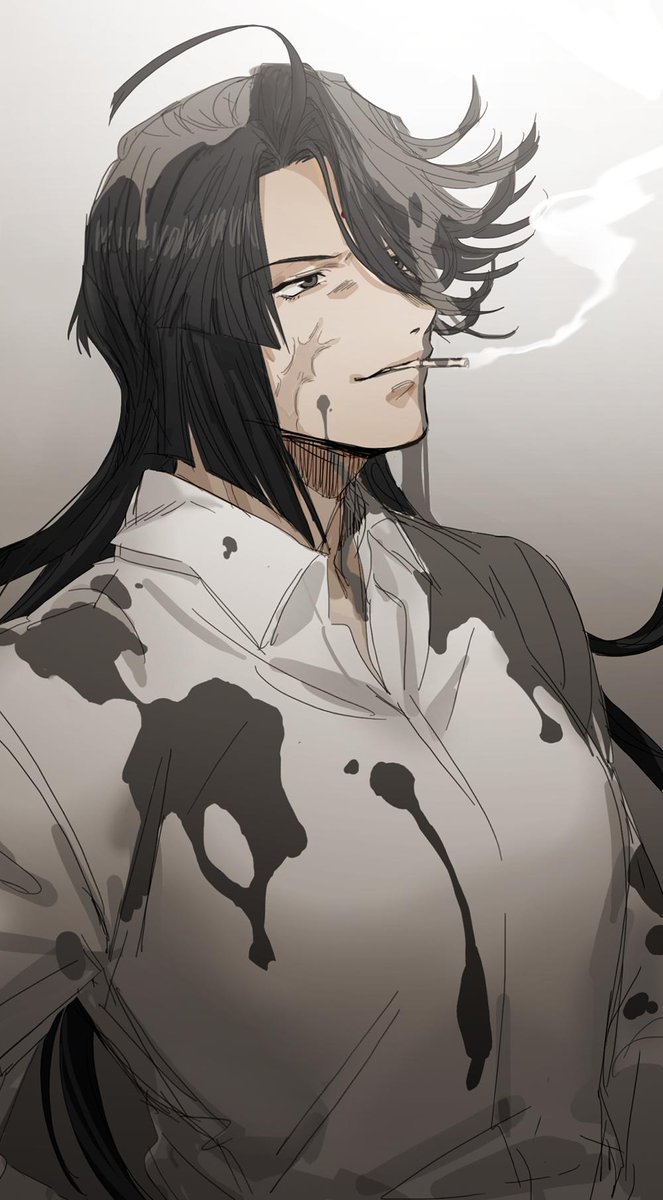 더듬이 빼먹어서 재업... 사락은 개인적으로 회색이나 남색 느낌