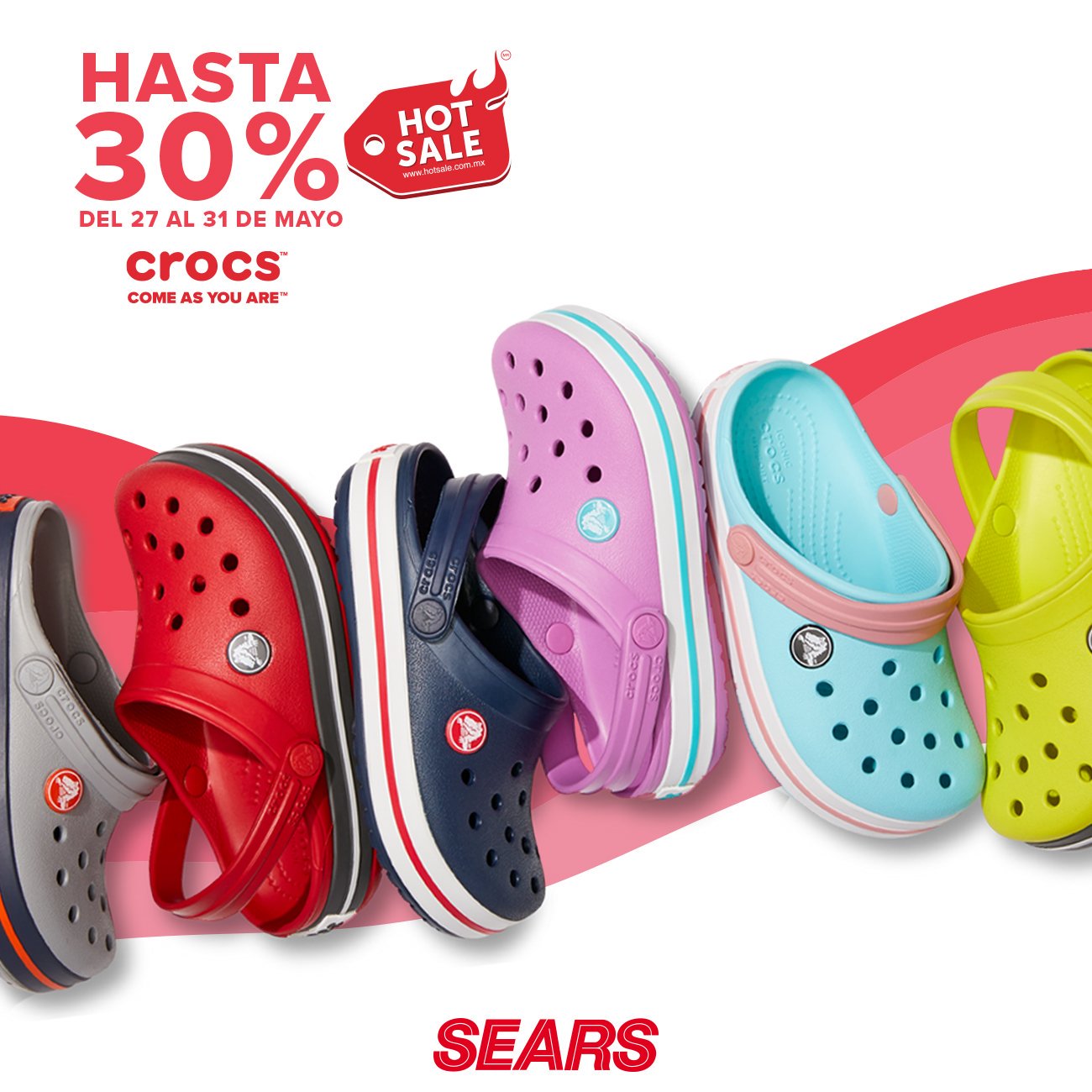 Crocs sears deals