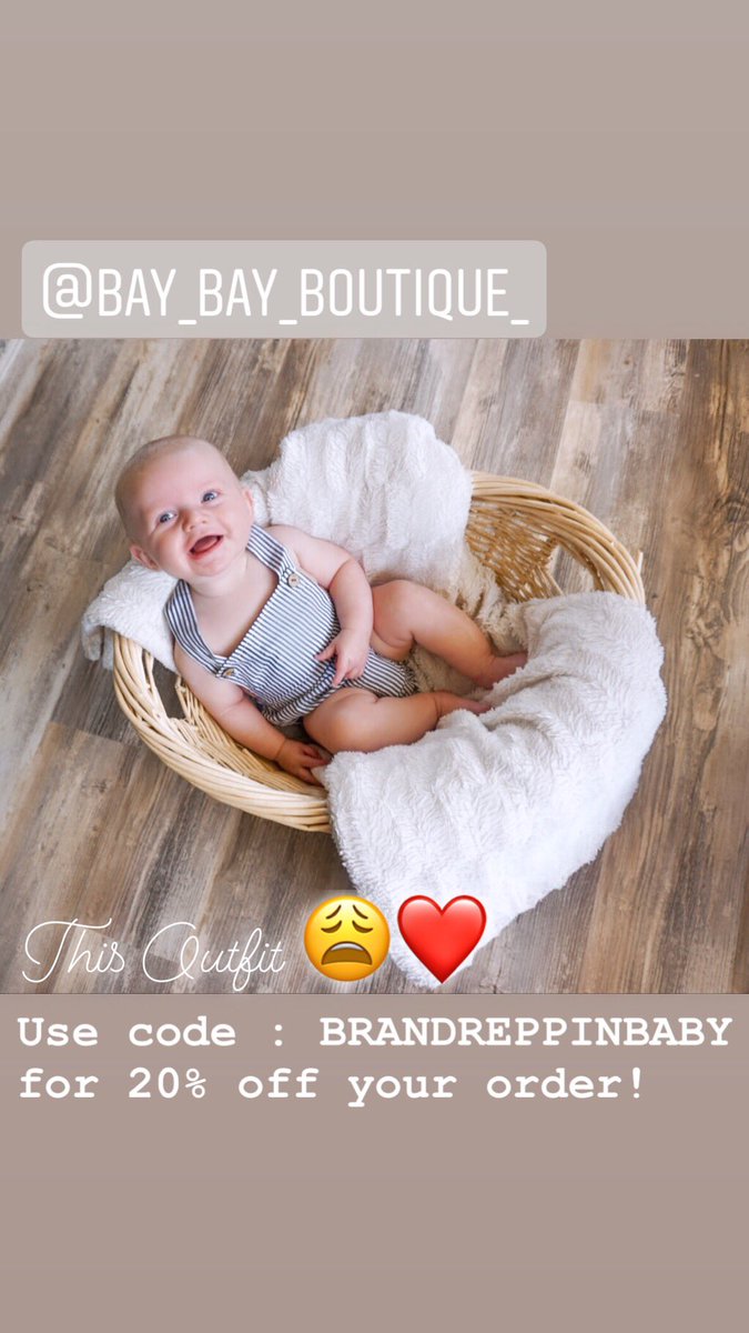 ElswickLynsey's tweet photo. Dax loves his new outfit from BayBayBoutique!!✨✨✨
Use Code: brandreppinbaby for 20% off your order @ https://t.co/FDJ9QJnPR8 #baybayboutique https://t.co/45aE6PN6Ue