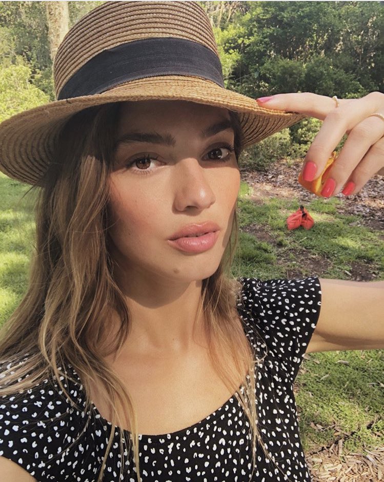 Topaz and I enjoy a sunny day for walks and gardening