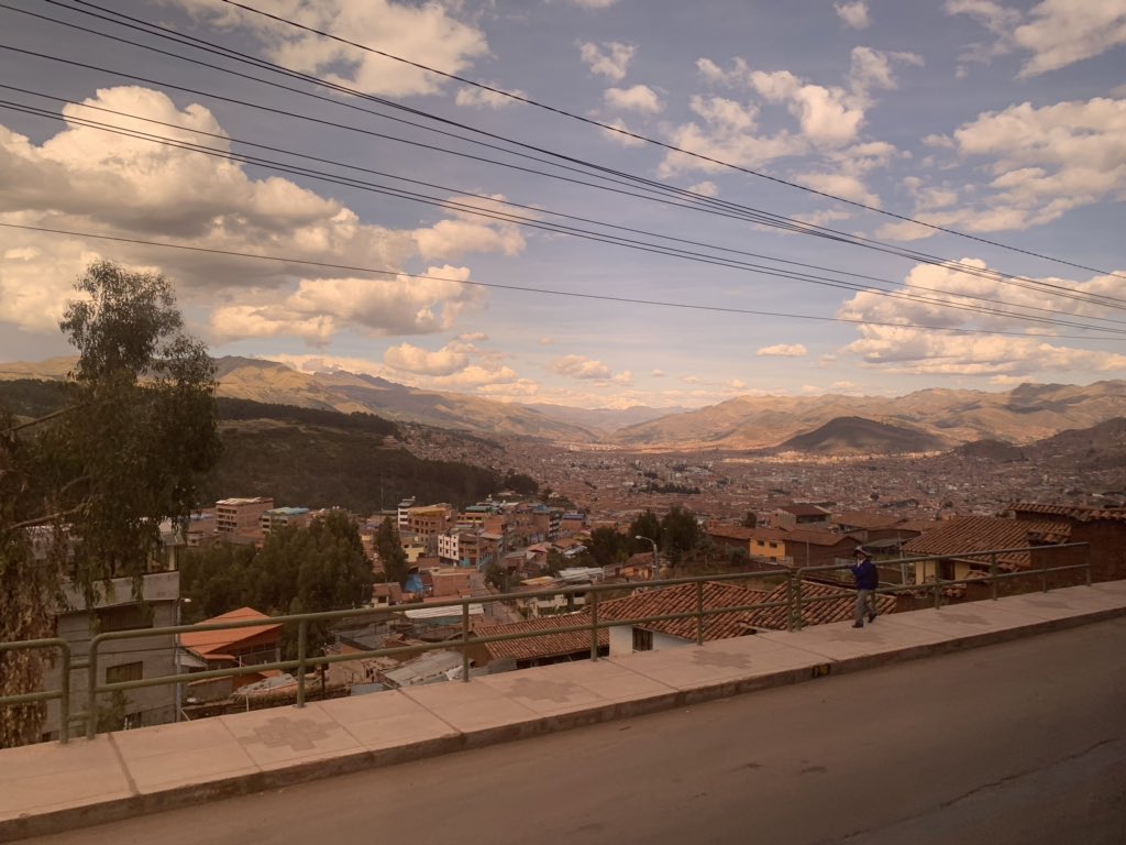 CoreyTravel's tweet photo. Left Ica on a bus to Cusco- a 17 hour bus ride.... some bad cheesecake + 2nd level on the bus on curvy roads + a touch of altitude sickness (3600m?!) I am glad to get on solid ground. Bus was expensive too -$40-50 bucks. https://t.co/okMk51YALB