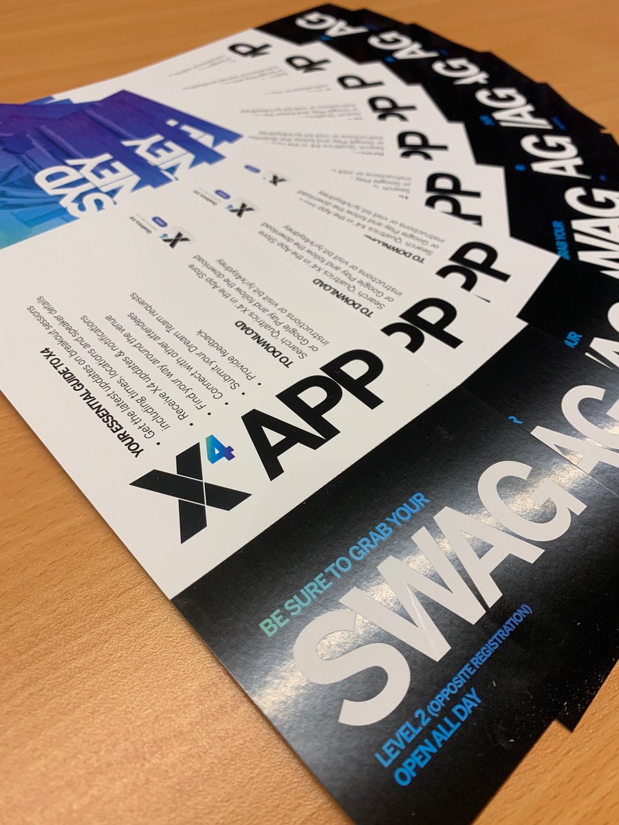 eileen_puse's tweet photo. Make to get there early to claim your swag! Limited to the first 1500 attendees #qualtricsX4SYD https://t.co/LsqH5Nn1co