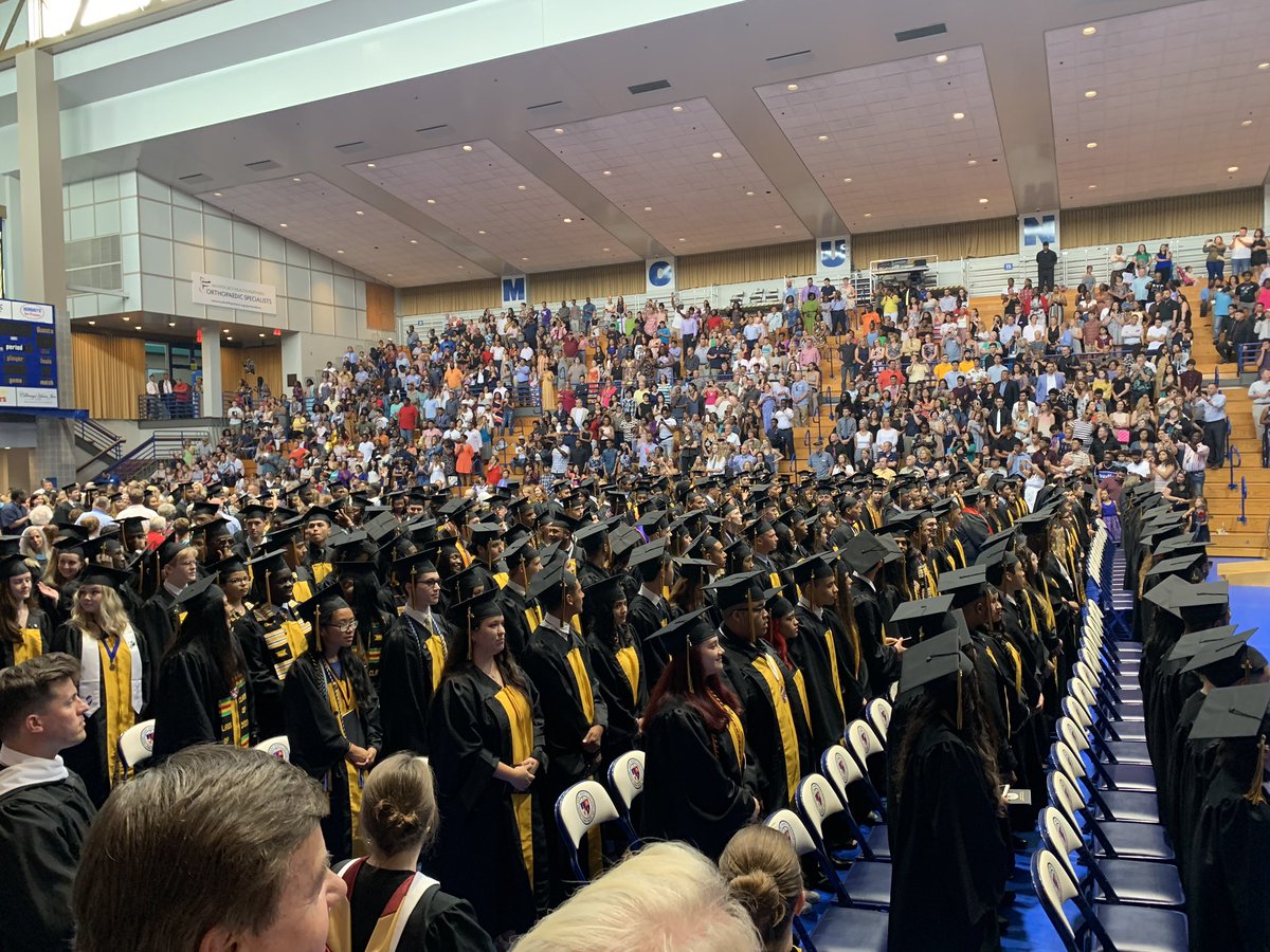 RaedaZietoon's tweet photo. Had the pleasure and honor to attend two grea high school graduations today. Way to to go Cadets and Patriots. #elfcpsmd https://t.co/9TytiqCR2F