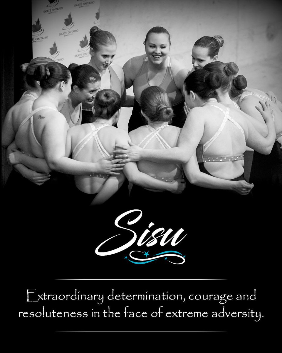 SisuSynchro's tweet photo. Sisu:
"Extraordinary determination, courage and resoluteness in the face of extreme adversity."
•
•
•
#SynchronizedSkating #SynchroSkating #FigureSkating #SisuStrong #SisuSynchro
#OneTeamMVMT
📷 @ksadbell https://t.co/J1zNyrBHh5