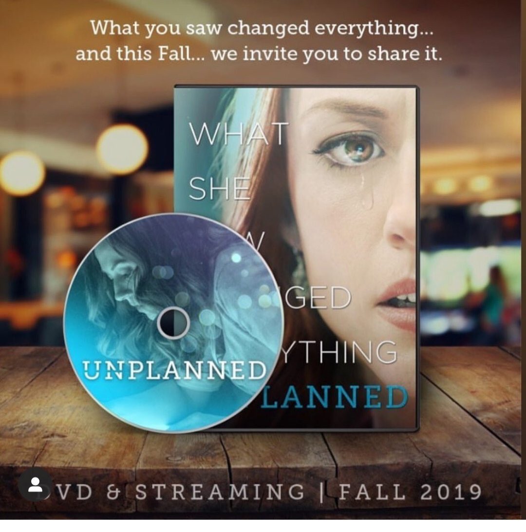 _AshleyBratcher's tweet image. DVD and Streaming this fall! @UnplannedMovie