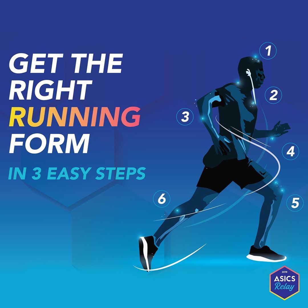 PlanetSportsRun's tweet image. Berapapun jarak larimu, sangat penting untuk fokus pada postur lari yang benar. Ini 3 langkah mudah agar kamu fokus memperhitungkan setiap langkah saat berlatih menuju hari perlombaan besar.  Belum daftar #ASICSRelay? Yuk segera klik ASICSRelay.com. #RUNNERid  #IMOVEME