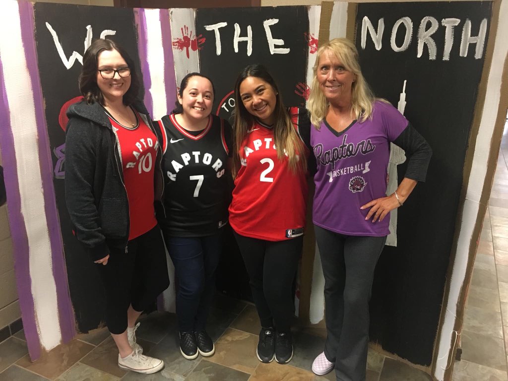 hey @AirCanada! We turned Kindergarten into @raptors alley #ACFanFlight