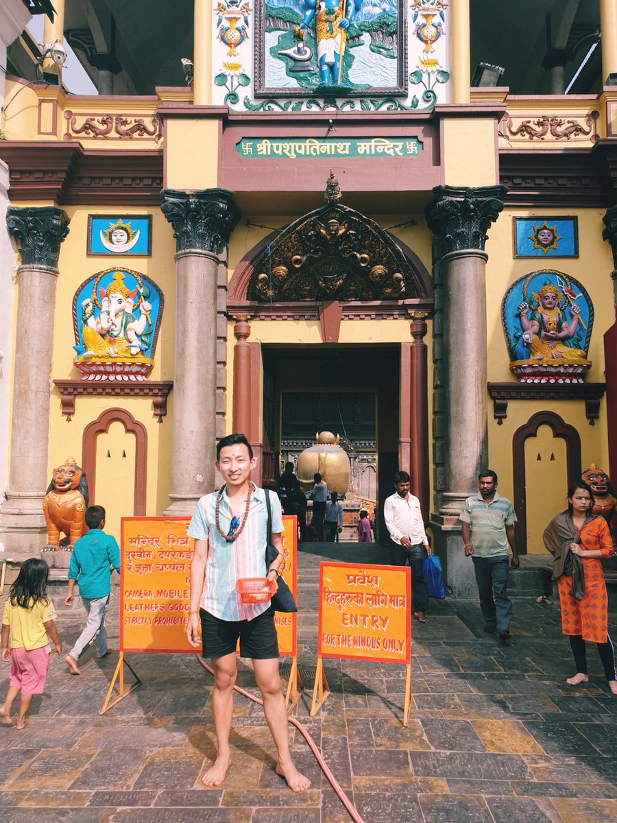 lexlimbu's tweet photo. Pashupatinath Darshan when in Kathmandu #HTM2019 #VisitNepal #GatewayToTheHimayas #LifeTimeExperiences #Travel #Nepal #lexlimbu https://t.co/dHhwp6KyGi