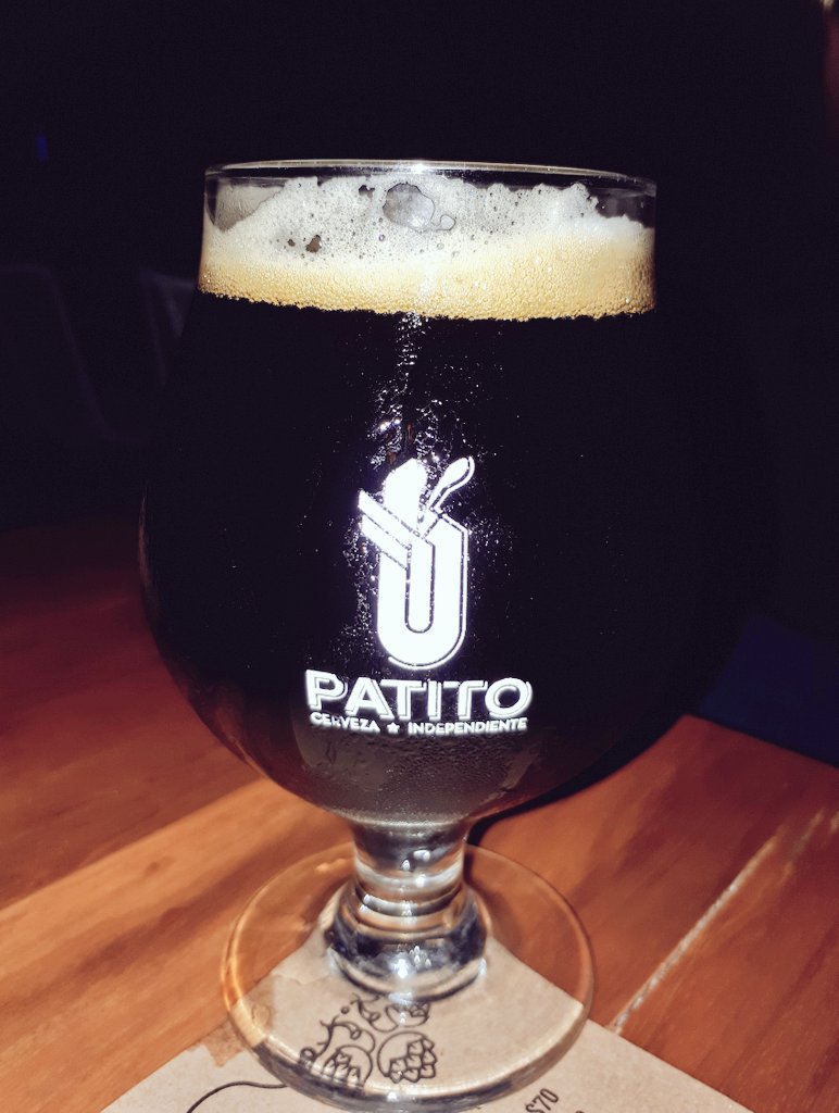 Que hermosa y deliciosa porter vainilla <a href="/CervezaPatito/">CervezaPatito</a> 👌🏻 🍺 💖