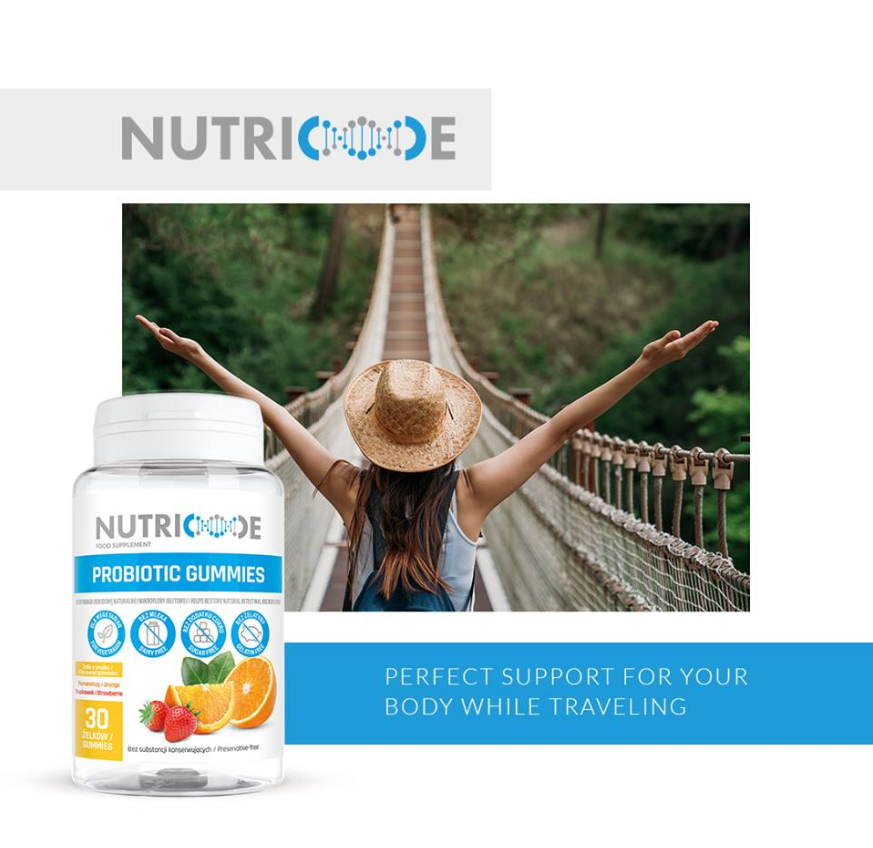NutricodeFromFM's tweet photo. Summer holidays and travel to new places are approaching! ✈️ Unfortunately, changing the environment and diet may negative impact on intestinal bacterial flora. Nutricode PROBIOTIC GUMMIES while traveling will reduce the risk of the occurrence of those symptoms
#nutricion #befit https://t.co/9NnQweDyWV