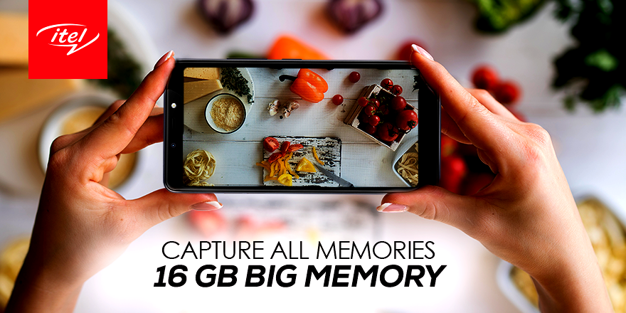 itelKenya's tweet photo. Want to capture all memorable moments?
We have #itelP33 with16GB BIG MEMORY + BIG BATTERY which guarantees you 80 hours of usage on a single full charge! 
#PowerInControl
#AIPowerMaster https://t.co/t84z5ndEP3