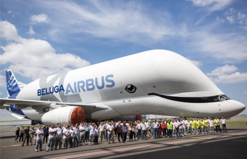 AlexisHRZS's tweet photo. @Airbus J’adore le Béluga 😍😍
#Airbus50 https://t.co/SspUunTJYk