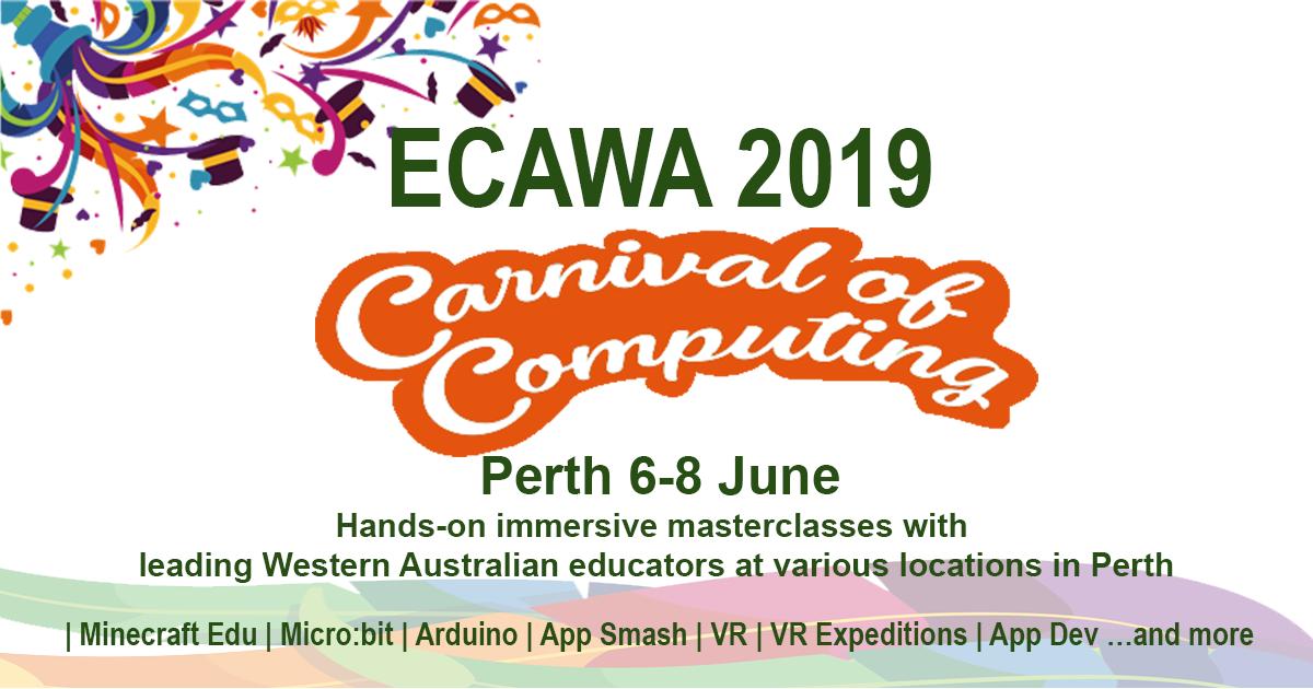 <a href="/ECAWA/">ECAWA</a> &amp; <a href="/PawseyCentre/">Pawsey Supercomputing Research Centre</a> #CarnivalofComputing Masterclass: we're searching for secondary teachers to immerse themselves in a day of #supercomputing and #datascience. Register: mailchi.mp/pawsey/pawsey-… - for activities, learning stations &amp; opps in #computing, #data &amp; #visualisation