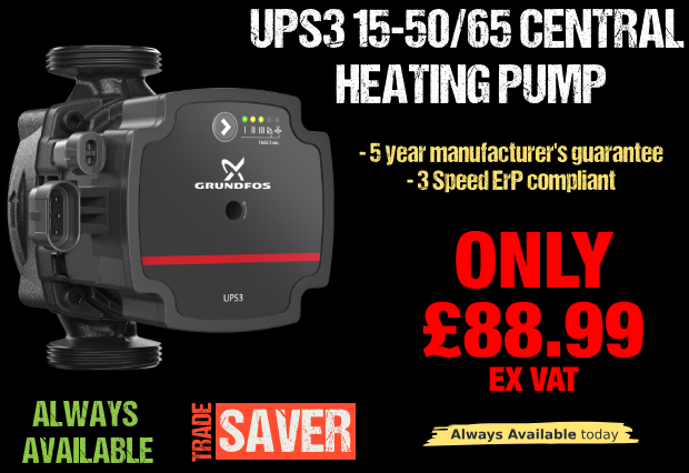 CoventryGraham's tweet photo. Today it's not a spaceship that we present you but the UPS3 15-50/65 Central Heating Pump! Quite the mouthful but it is a quality product and part of our #TradeSaver and #AlwaysAvailable offers. So come by our branch before your next trip to outer space 🚀 https://t.co/j3VbfGK1SQ https://t.co/Uq8jKLQ3WL