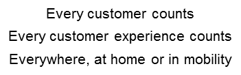 one-day sharing on our #customer_experience_analytics #EyesOn solutions in @softathome  . For the best connected experience and best NPS : "every customer experience counts" #in