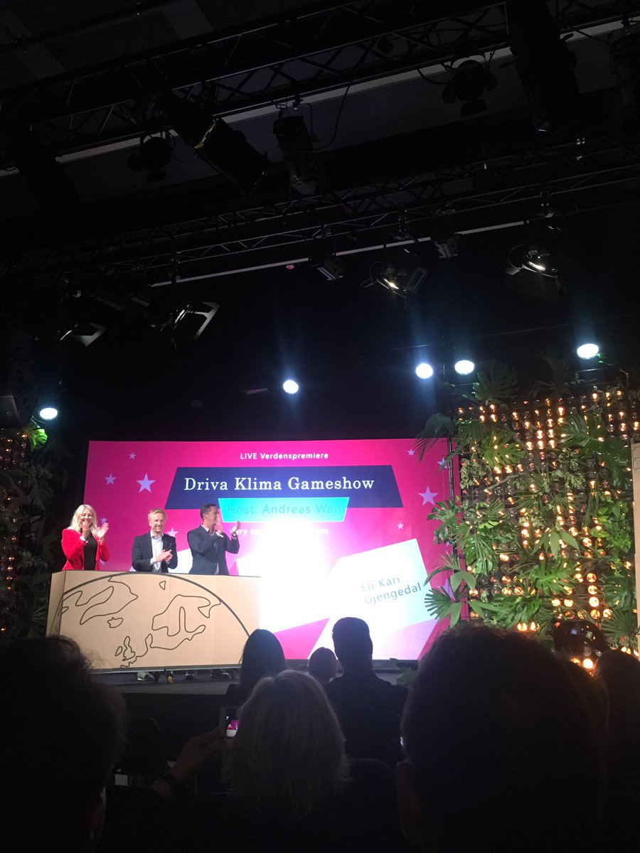 SusanneOslo's tweet photo. What a fantastic day yesterday @nysnø!  At #Driva19 we heard great speakers covering different angels of #climatetech &amp; #sustainability, and the day ended with a climate game show! Well, the day didn’t really end there:) https://t.co/430vsmTh8S