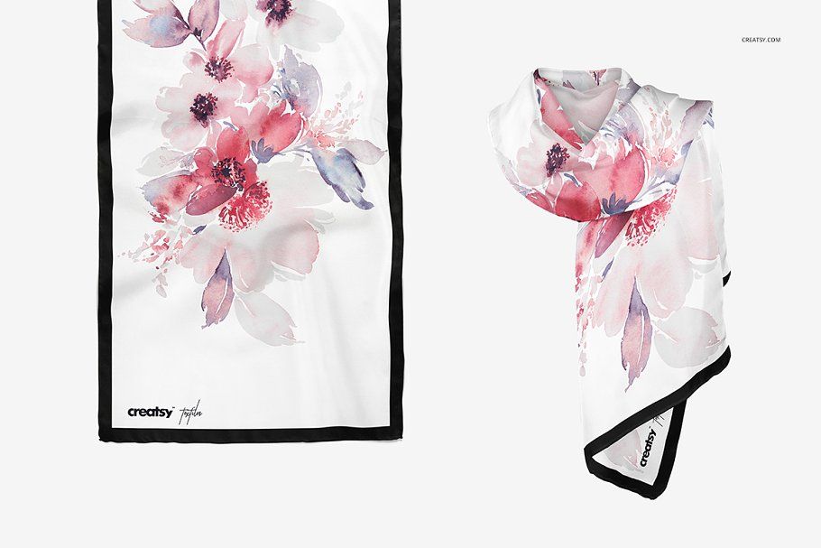 Download Edt Im On Twitter Silk Scarf Mockup Set Edition 2 Https T Co 8hcr9fbogk Mockup Silk Creativemarket