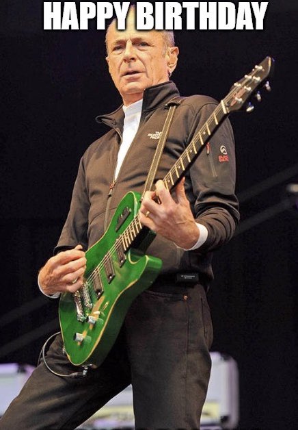 Happy 70th birthday to this legend!! Francis Rossi from Status Quo       