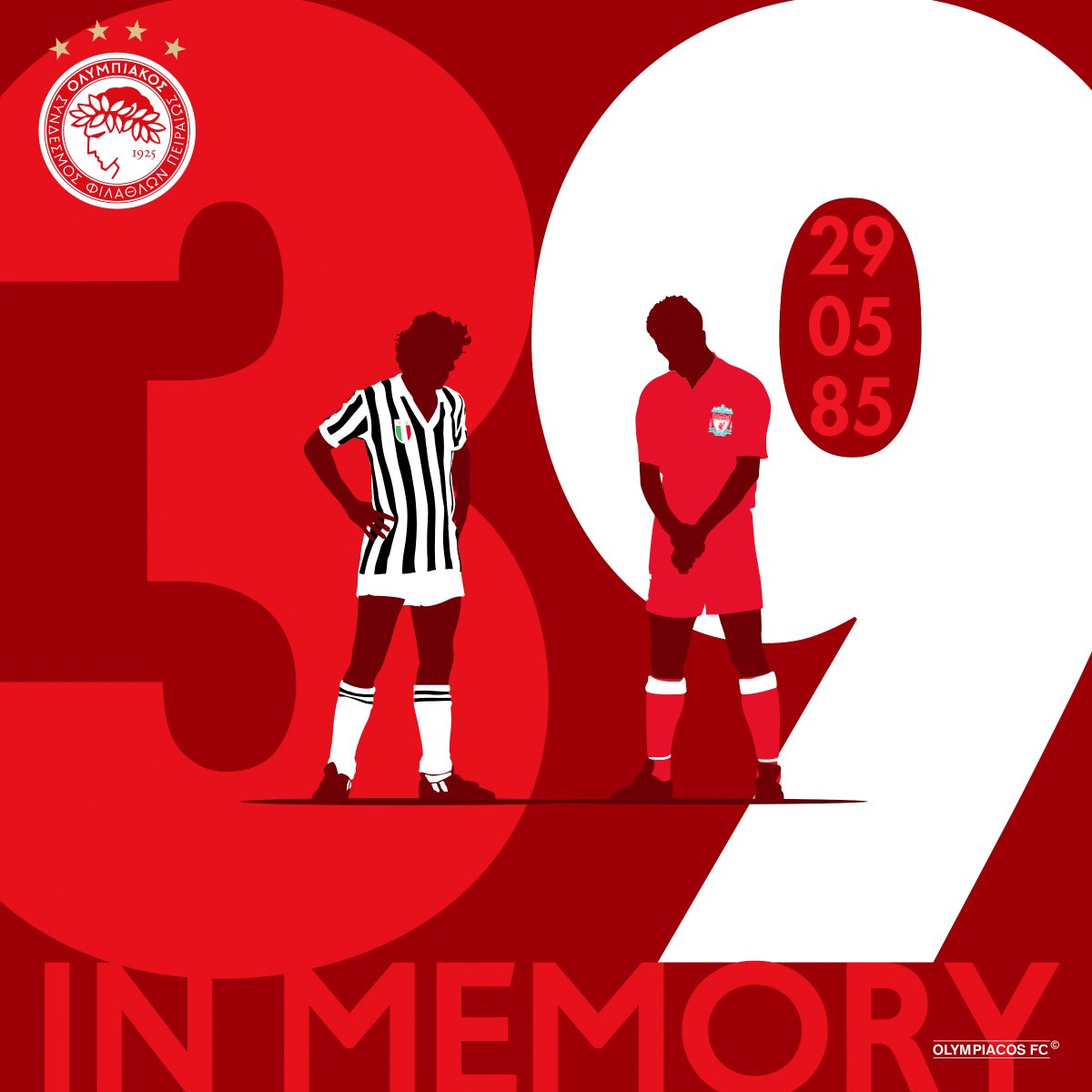In loving memory of the 39 victims of the Heysel Disaster. Never forgotten. <a href="/LFC/">Liverpool FC</a> <a href="/juventusfc/">JuventusFC</a> 

#Heysel #InMemoriam #NeverForgotten