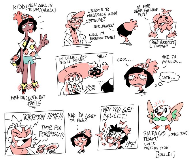 here are the first 11 pages easy to consume since im starting again. its wild. this "comic" went on "hiatus" right when star impact began. been awhile lol. should be fun to do again though. it was a TON of fun before. 