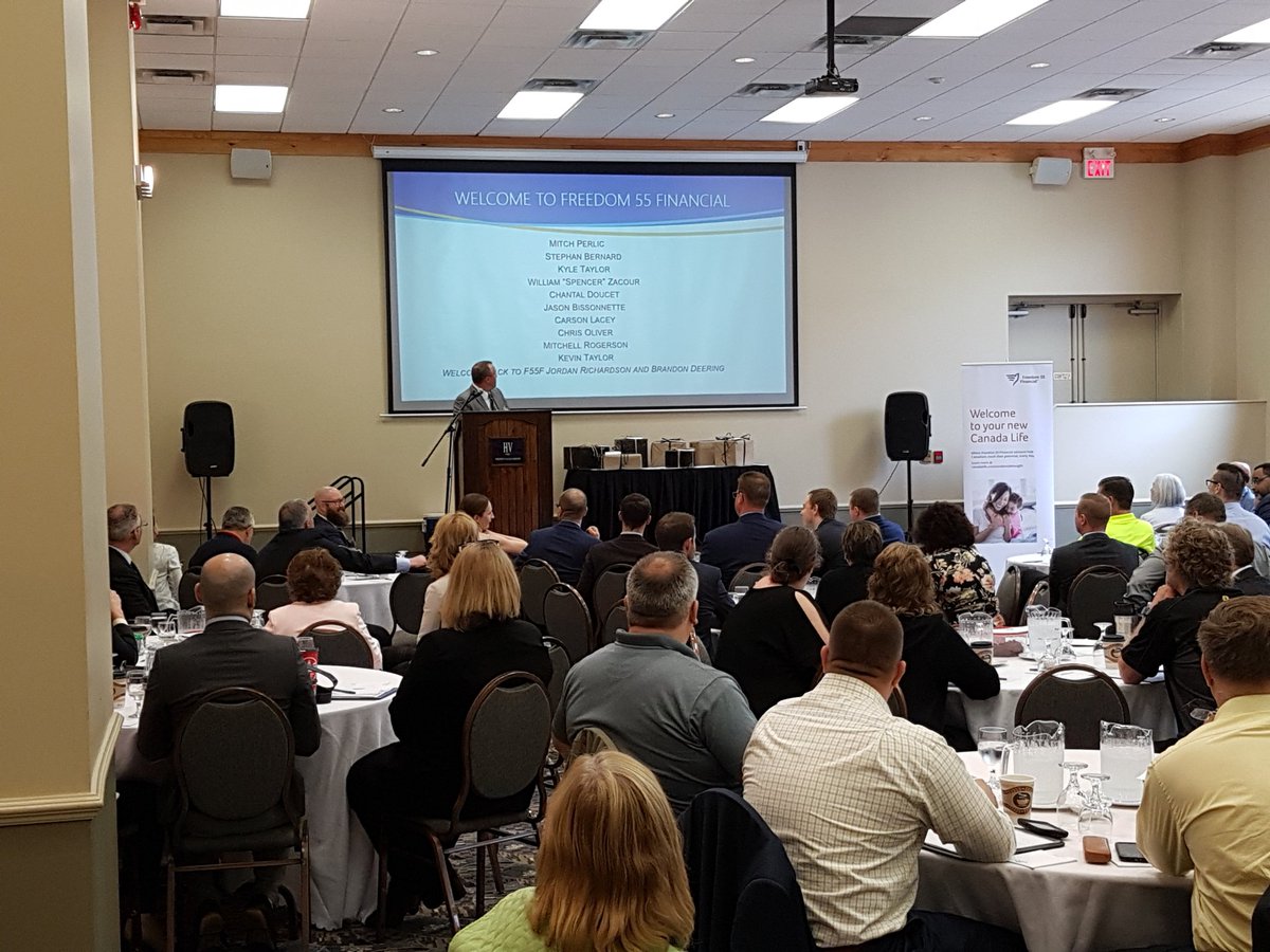 tulls24's tweet photo. A great first day with @F55OntarioNorth at their 2nd annual Education Summit
#f55f #advisorsleadingadvisors #huntsville #hiddenvalley https://t.co/CbW0VNmmy8